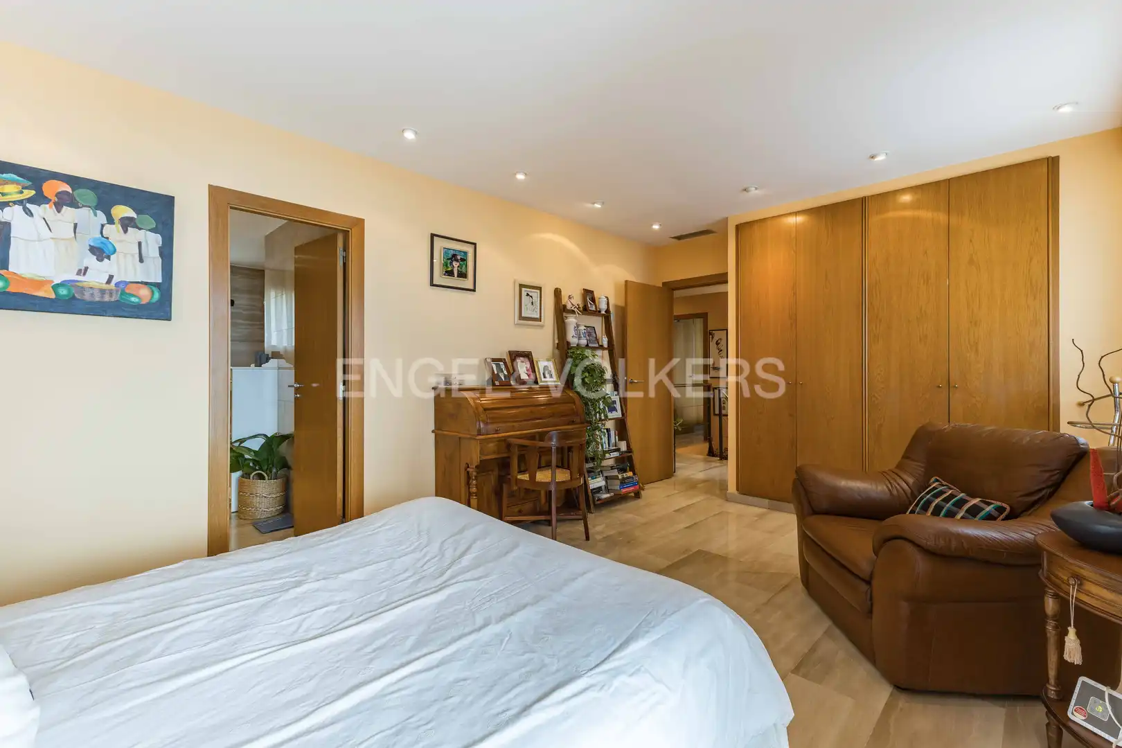 Schlafzimmer von Maisonette zum Verkauf in Sitges mit Klimaanlage, Heizung und Terrasse