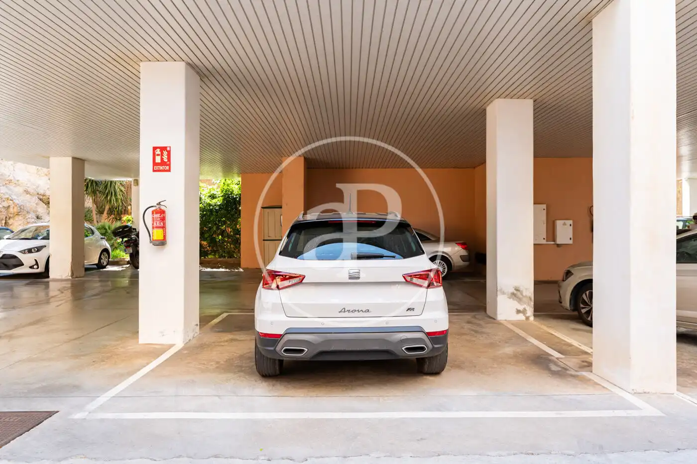 Parking of Flat for sale in  Palma de Mallorca  with Air Conditioner, Heating and Private garden