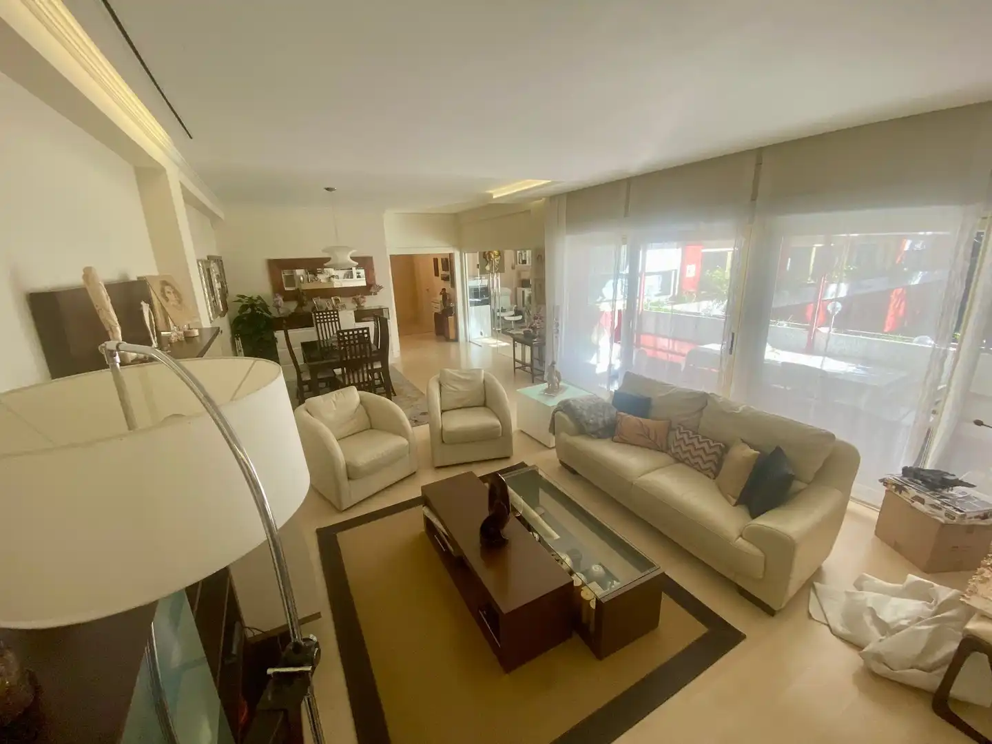 Sala d'estar de Pis en venda en Madrid amb Aire condicionat, Calefacció i Jardí privat