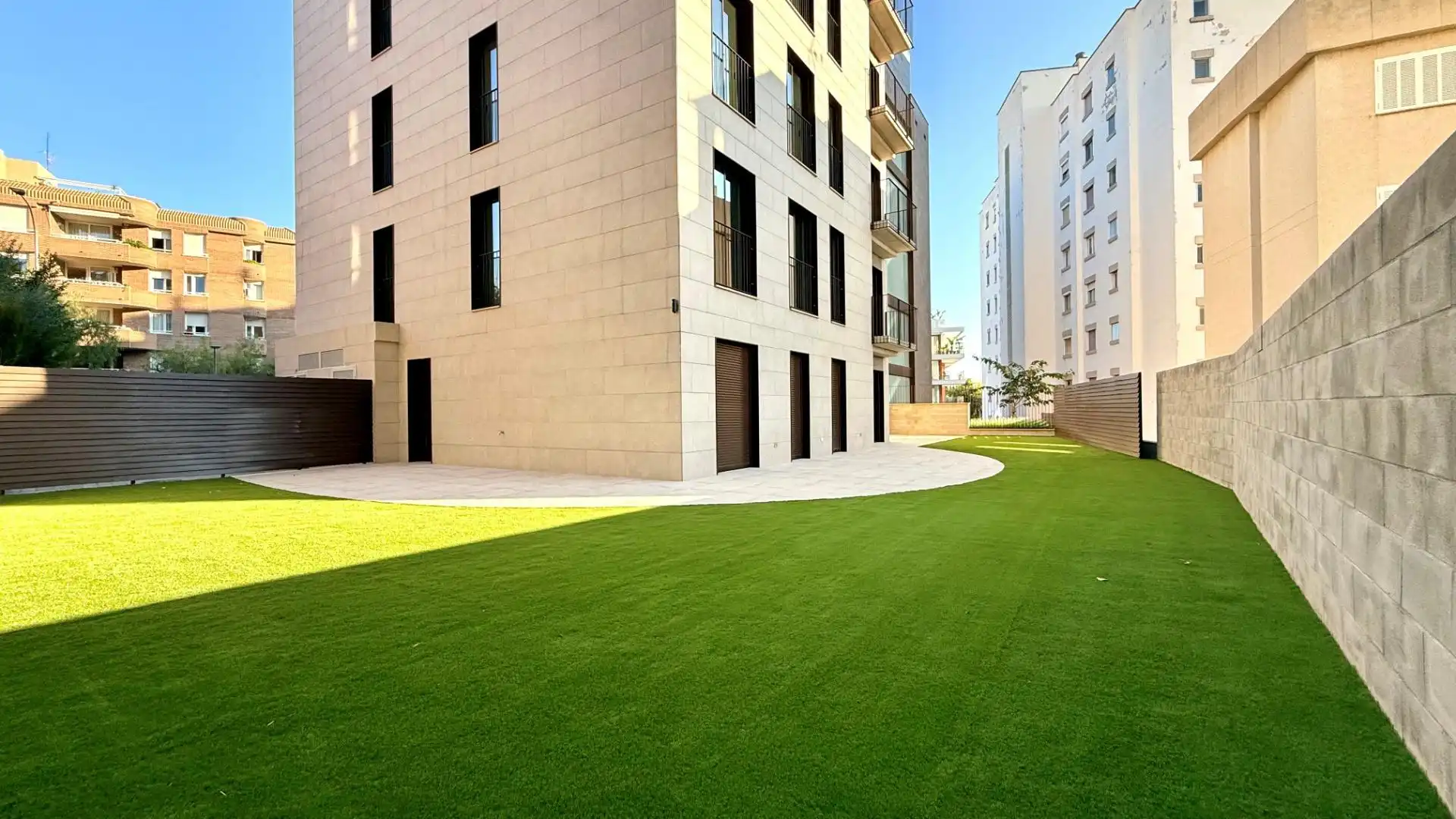 Terrasse von Erdgeschoss zur Miete in  Palma de Mallorca mit Klimaanlage, Parkett und Terrasse
