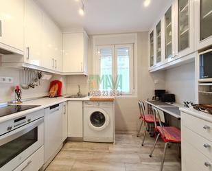 Kitchen of Flat for sale in Ourense Capital   with Heating and Balcony