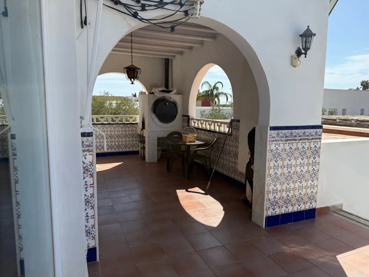 Terraza de Casa o chalet en venta en Almería con Aire acondicionado, Jardín privado y Terraza