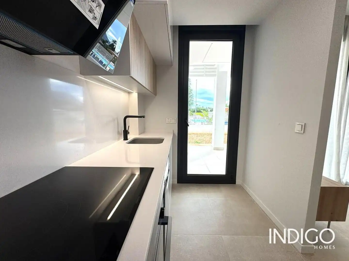 Kitchen of Flat for sale in Dénia  with Air Conditioner, Heating and Terrace