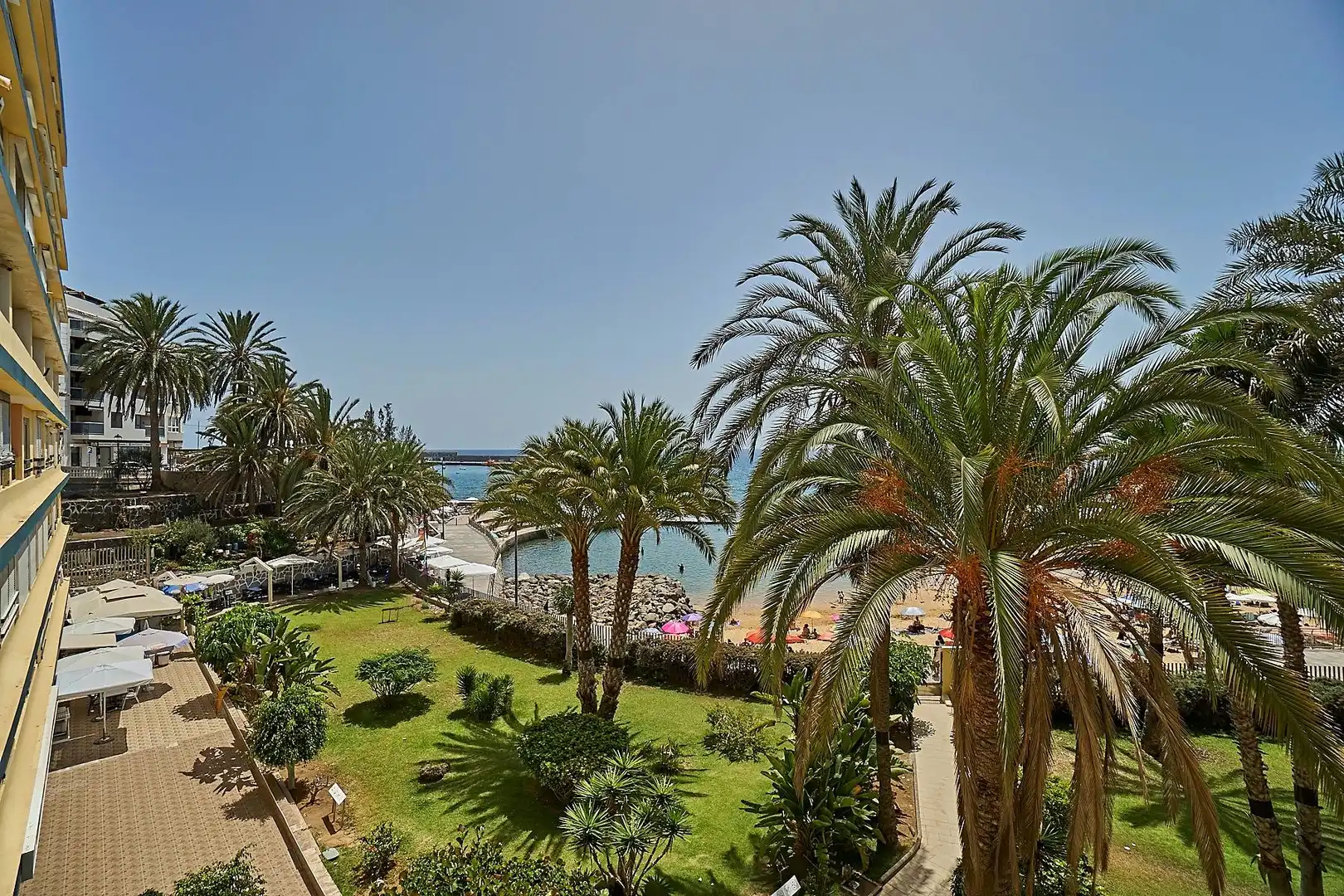 Jardín de Apartamento en venta en Mogán con Jardín privado