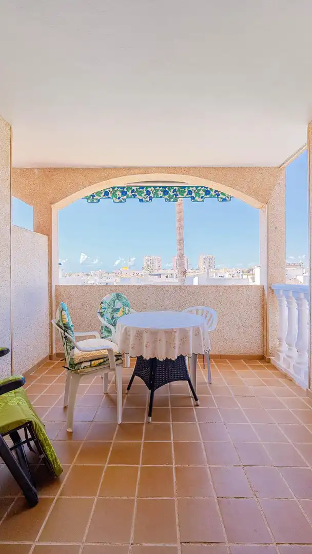 Terrasse von Wohnungen zum Verkauf in Torrevieja mit Terrasse und Gemeinschaftspool