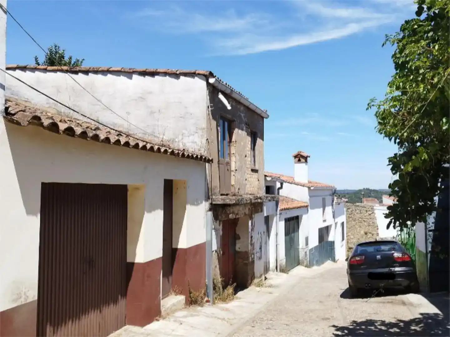 Vista exterior de Garaje en venta en Cortegana