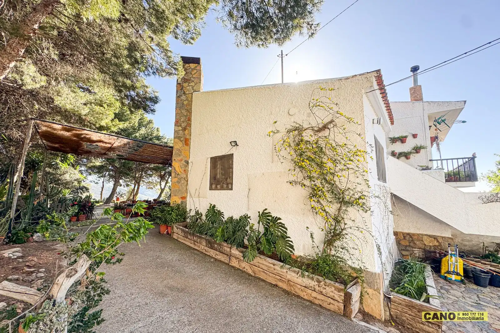 Vista exterior de Casa o xalet en venda en Felix amb Aire condicionat, Calefacció i Terrassa