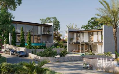 Vista exterior de Casa o xalet en venda en Calpe / Calp amb Aire condicionat, Calefacció i Jardí privat