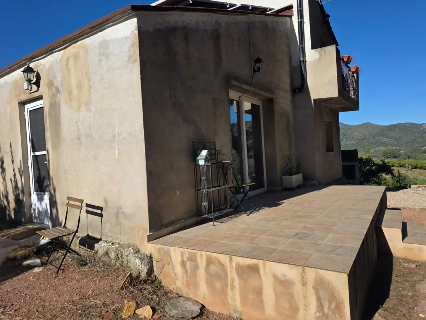 Vista exterior de Casa o xalet en venda en Alfondeguilla amb Calefacció, Jardí privat i Traster