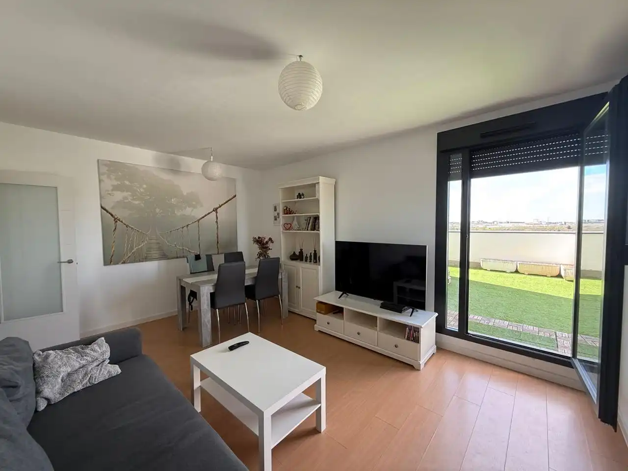 Sala de estar de Ático en venta en Rivas-Vaciamadrid con Calefacción, Terraza y Trastero