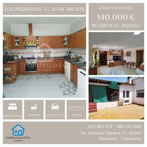 Casa-chalet en Venta en Calle J Arenas Pedr en Requena