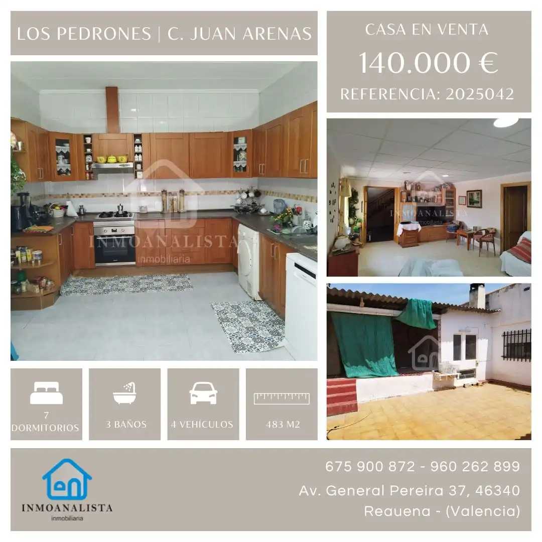 Kitchen of Houses for sale in Requena  with Air Conditioner, Terrace and Storage room