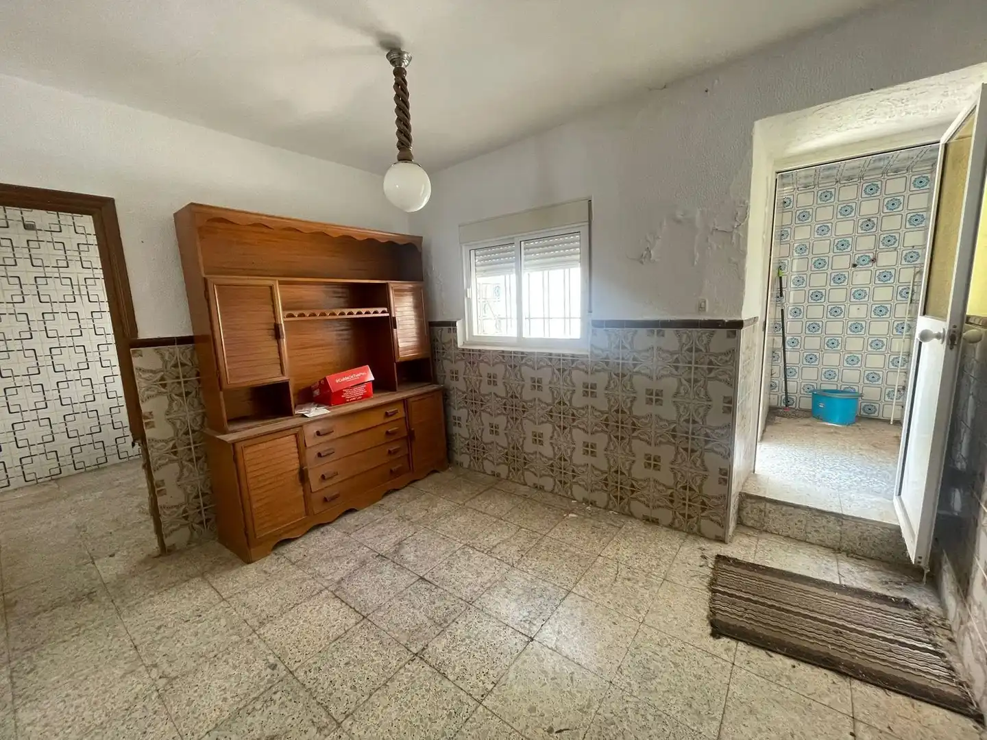 Küche von Wohnung zum Verkauf in Valverde del Camino mit Privatgarten und Abstellraum