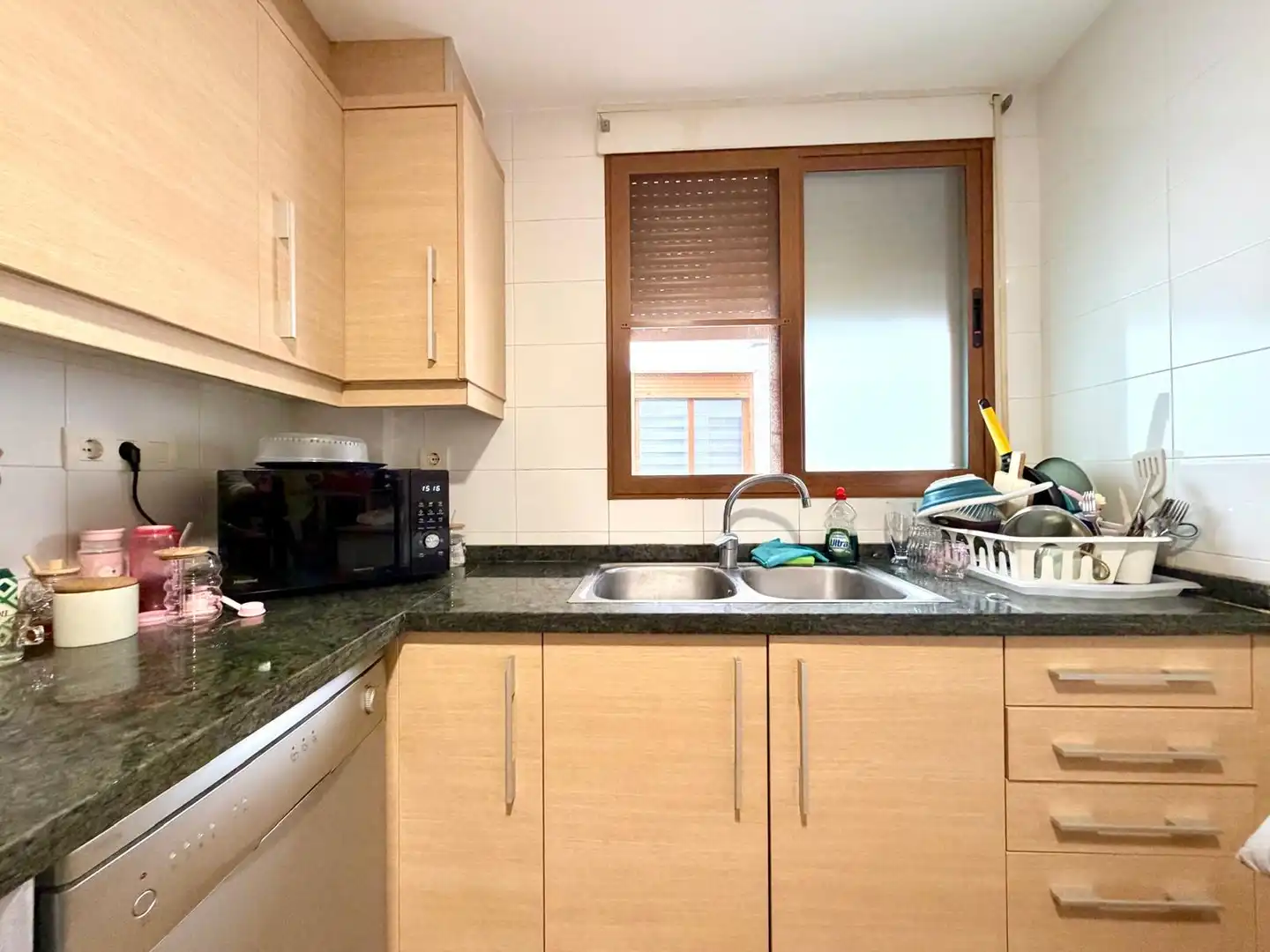 Küche von Wohnung zum Verkauf in Canet d'En Berenguer mit Klimaanlage, Heizung und Ofen