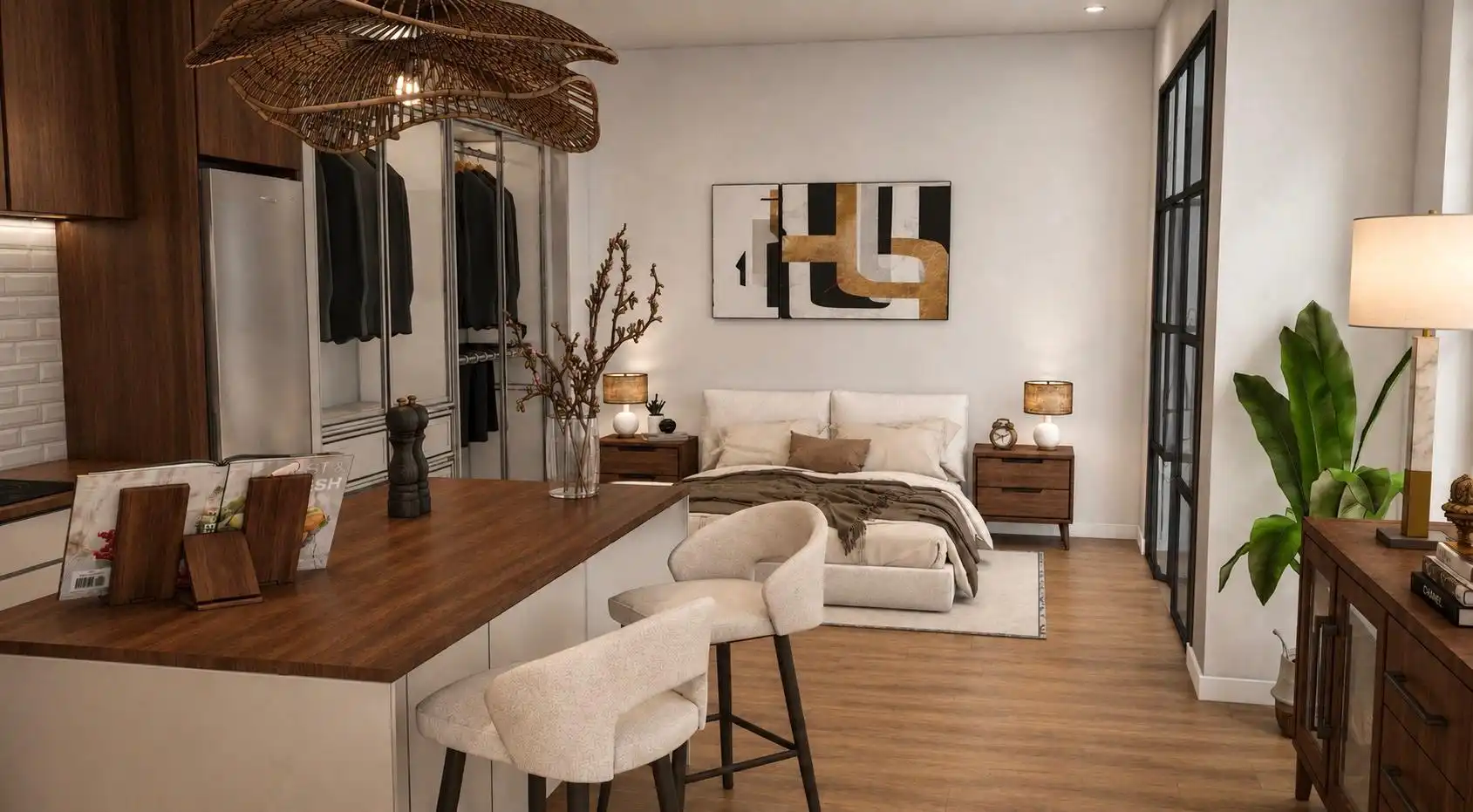Habitación de Loft en venta en Málaga con Aire acondicionado