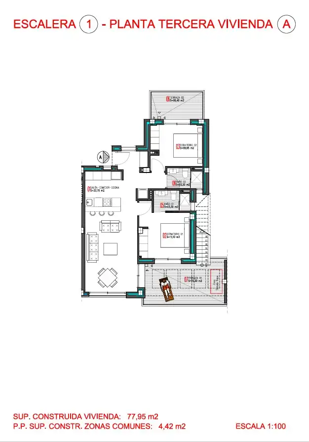 Apartamento con piscina en venta en Nueva Torrevieja - Aguas Nuevas, imagen 7