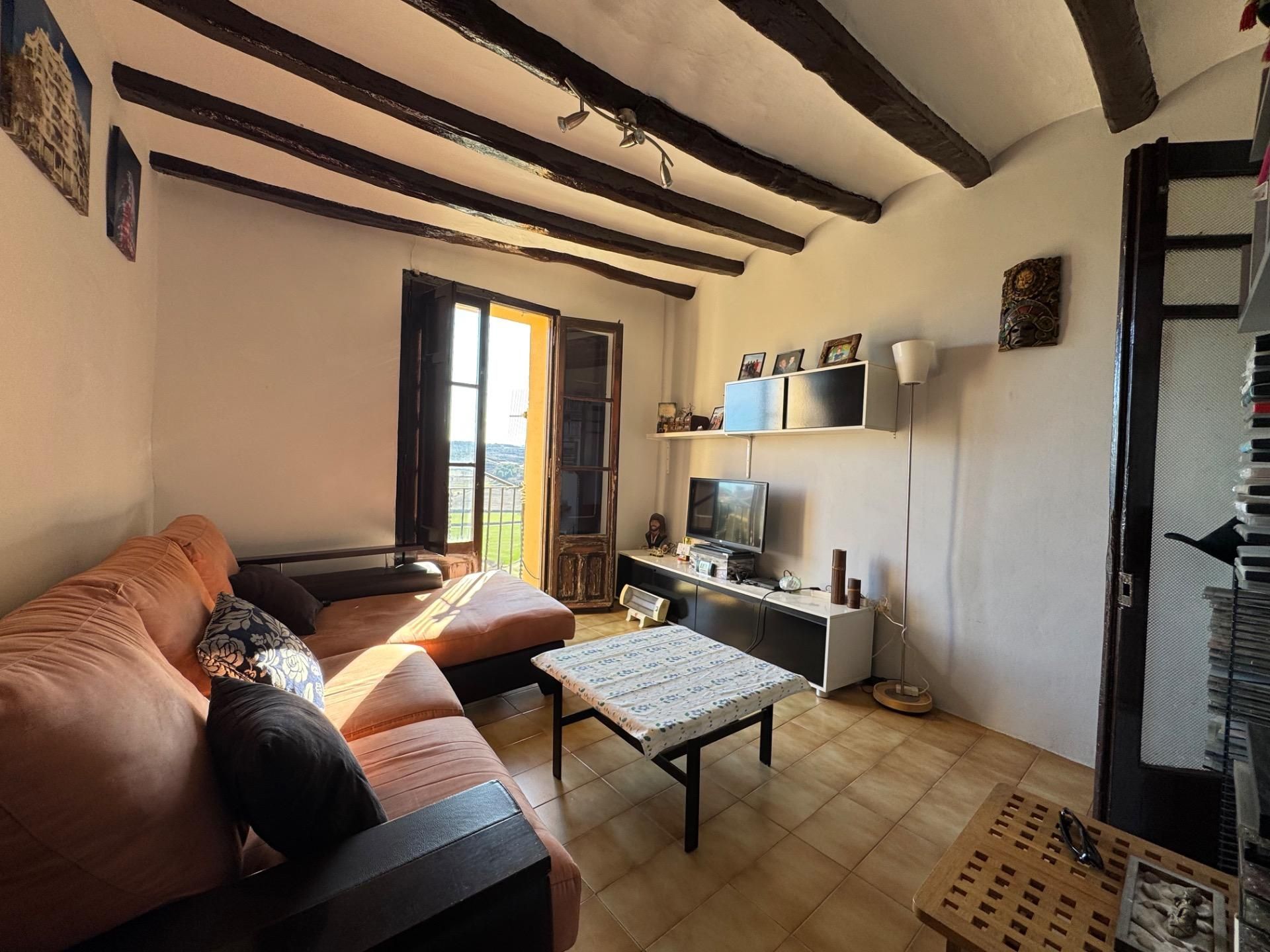 Sala de estar de Casa o chalet en venta en Cervera con Amueblado y Balcón