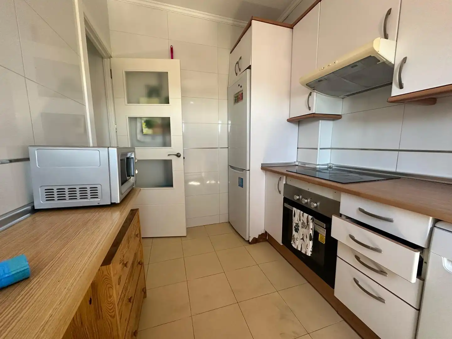 Cocina de Piso de alquiler en Madrid con Aire acondicionado, Calefacción y Parquet