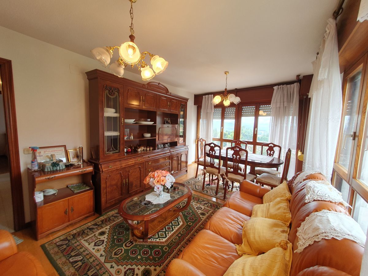 Sala de estar de Piso en venta en Tineo con Calefacción, Terraza y Balcón
