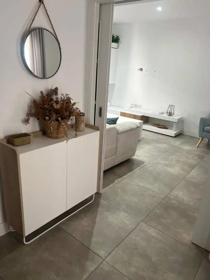 Living room of Houses for rent in El Cuervo de Sevilla  with Air Conditioner, Terrace and Furnished