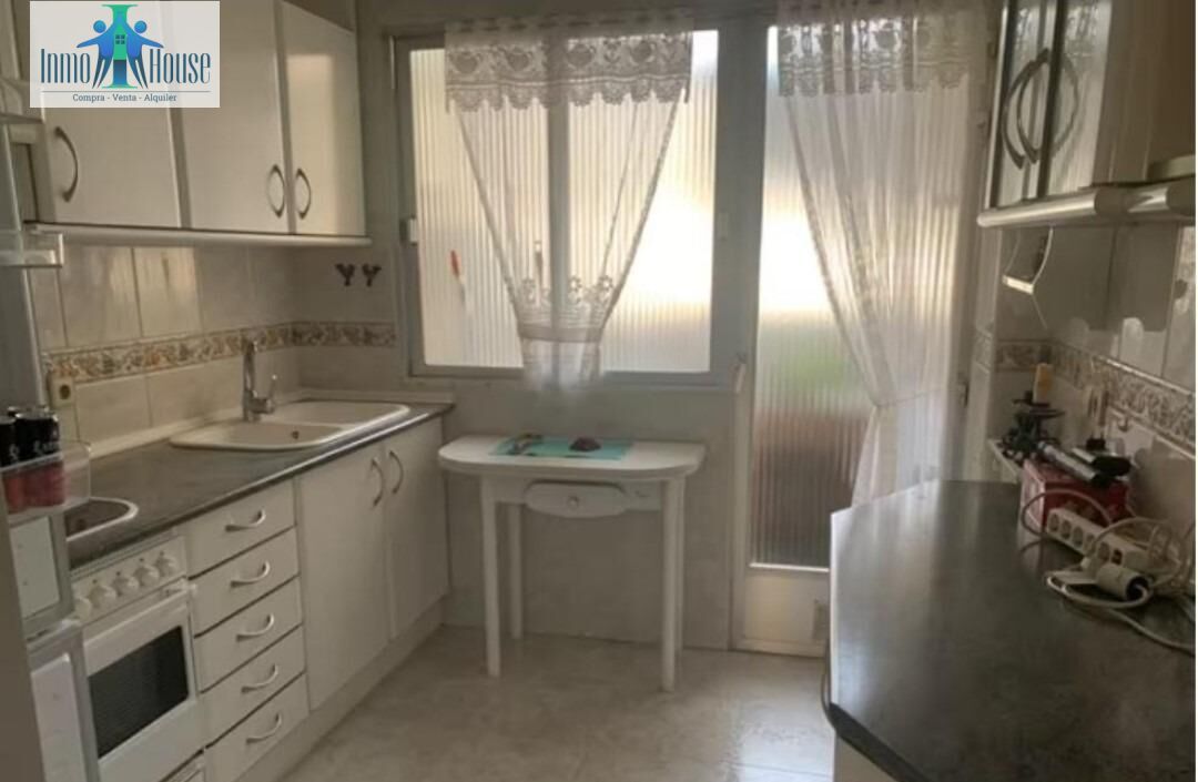 Kitchen of Flat for sale in  Albacete Capital  with Air Conditioner, Heating and Terrace