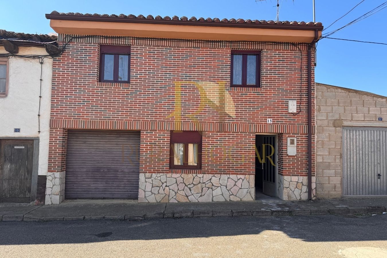 Vista exterior de Casa o xalet en venda en Ardón amb Moblat