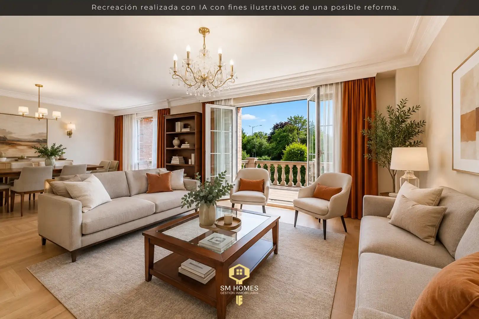 Sala d'estar de Casa adosada en venda en Coslada amb Calefacció, Jardí privat i Terrassa