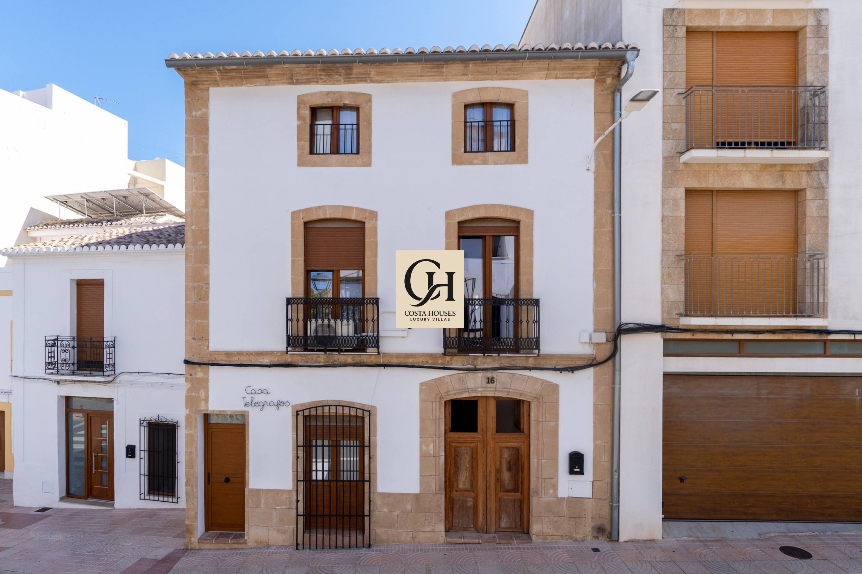 Exterior view of House or chalet for sale in Jávea / Xàbia  with Air Conditioner, Heating and Private garden