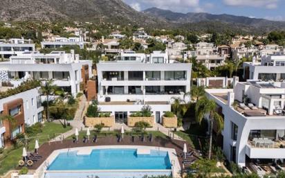 Exterior view of Flat to rent in Marbella  with Air Conditioner, Heating and Terrace