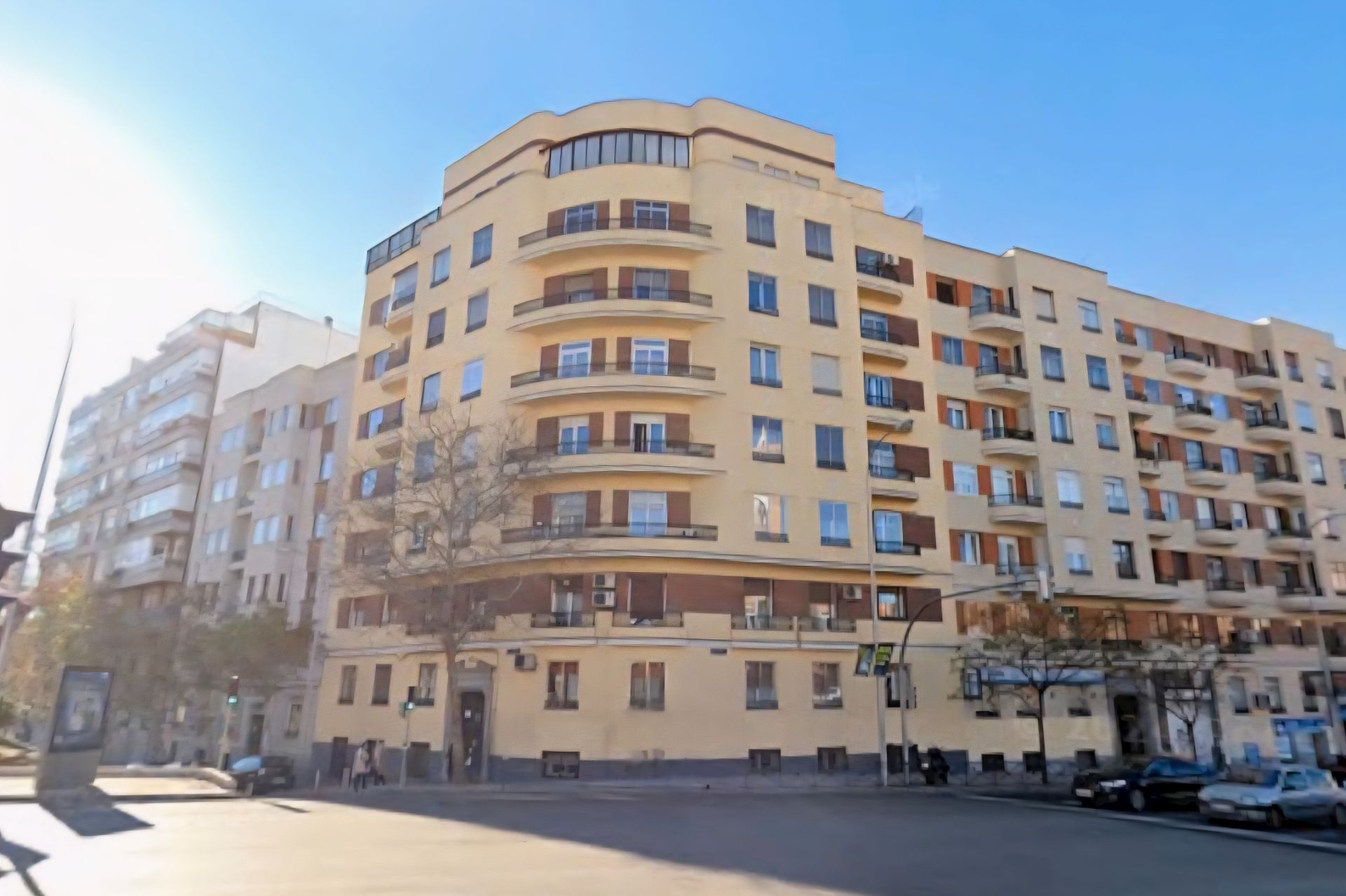 Exterior view of Flat for sale in  Madrid Capital  with Air Conditioner and Heating