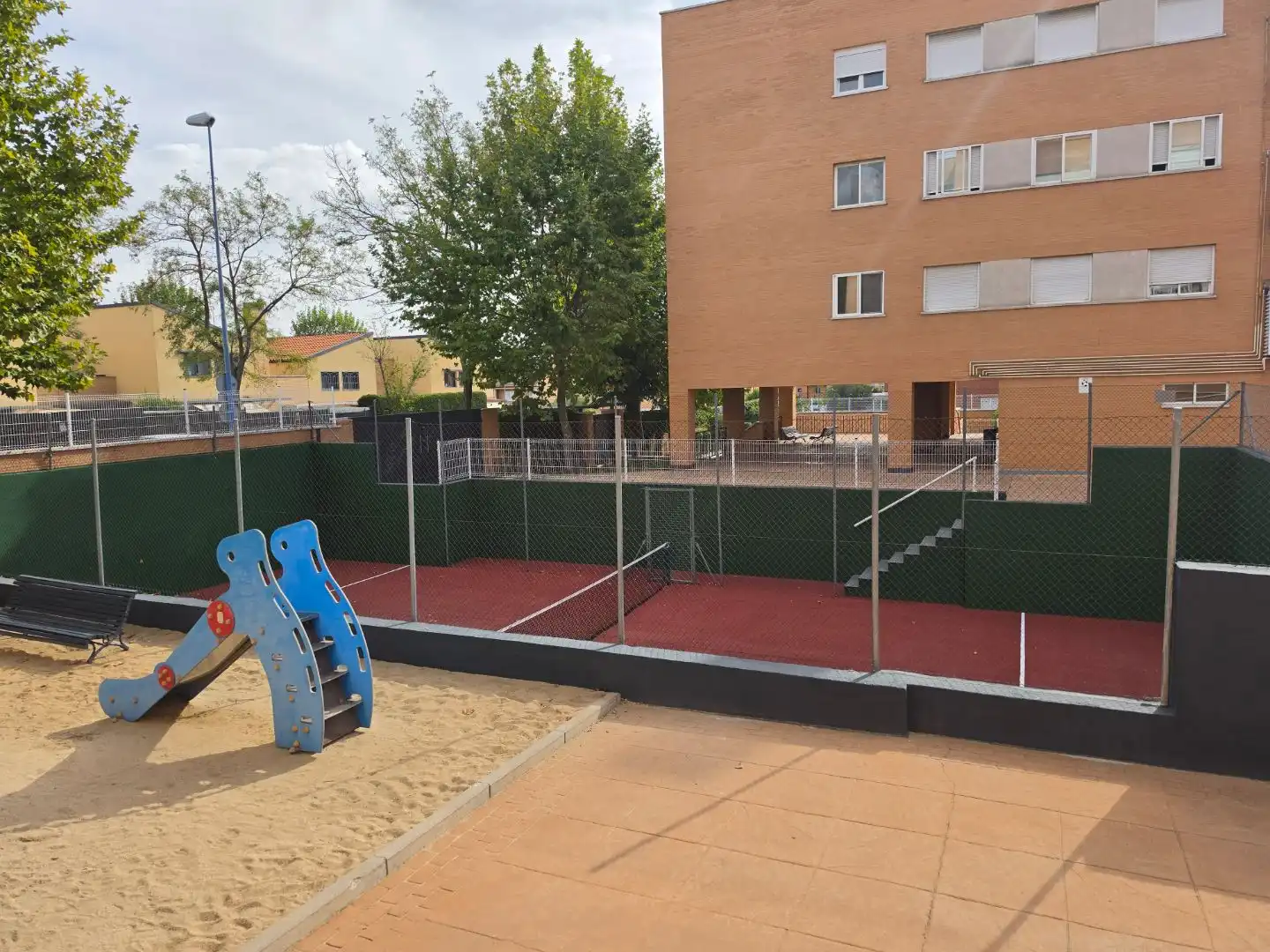Parking of Flat for sale in Leganés  with Terrace and Swimming Pool