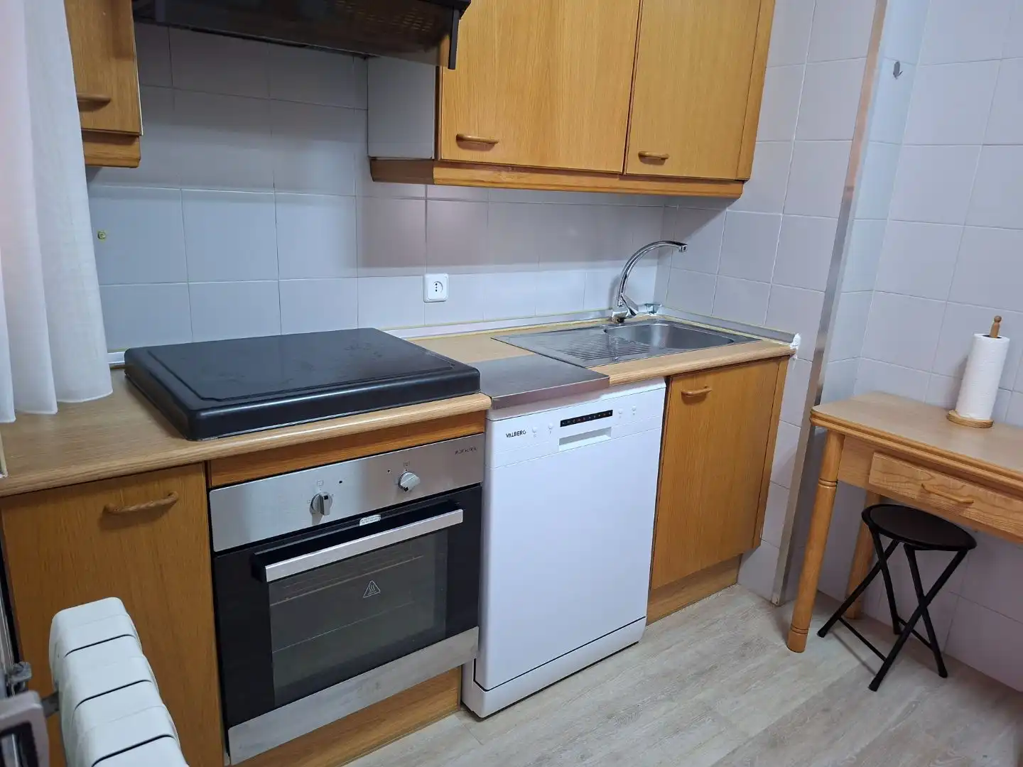 Cocina de Piso de alquiler en Móstoles con Calefacción, Parquet y Terraza