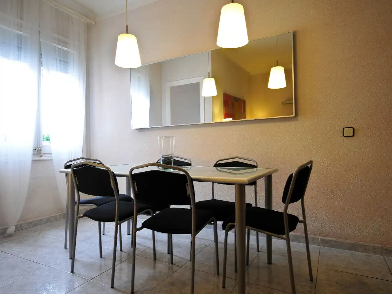 Dining room of Flat for rent in  Barcelona Capital  with Air Conditioner