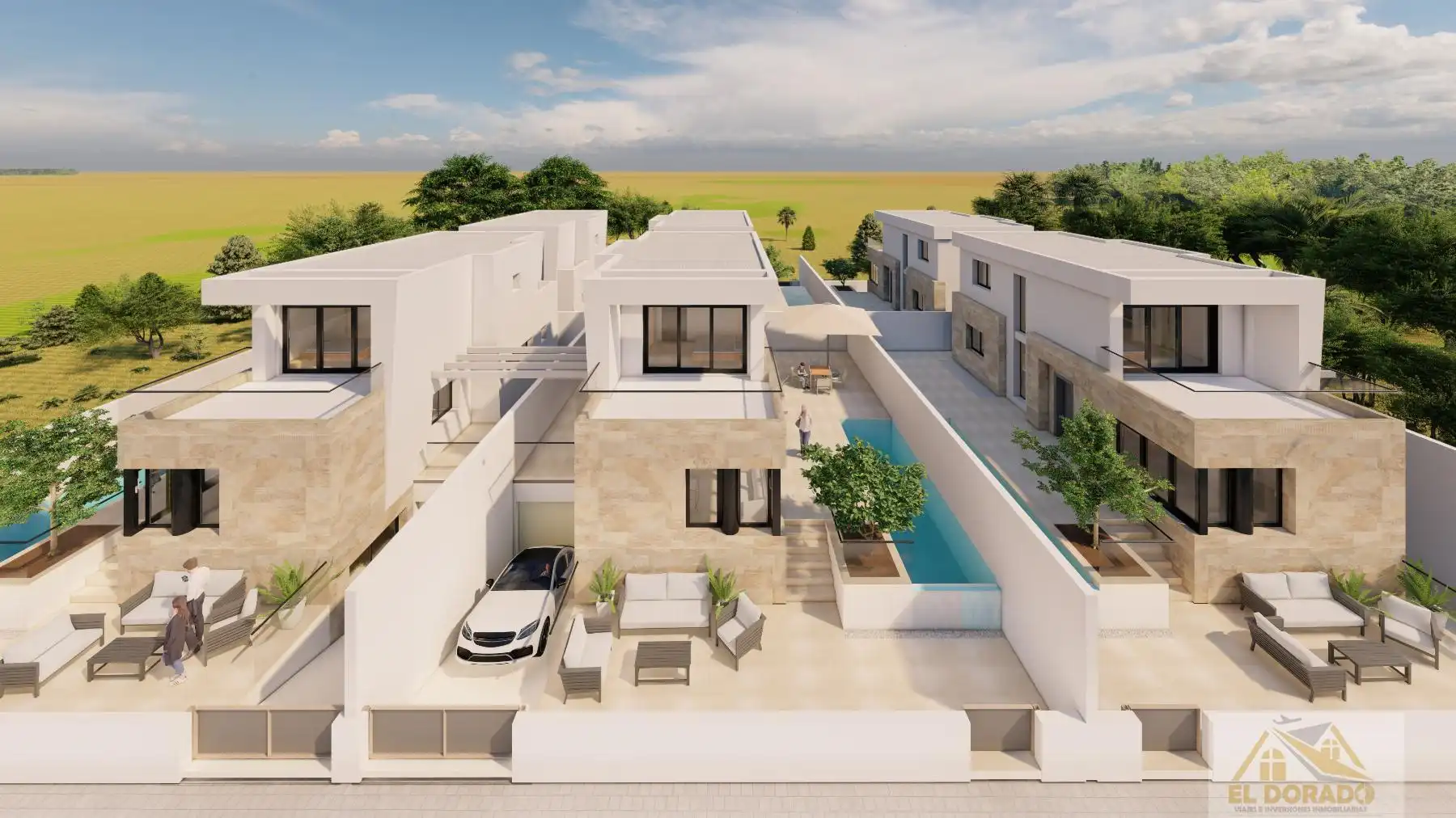 Vista exterior de Casa o chalet en venta en Benferri con Aire acondicionado, Calefacción y Terraza