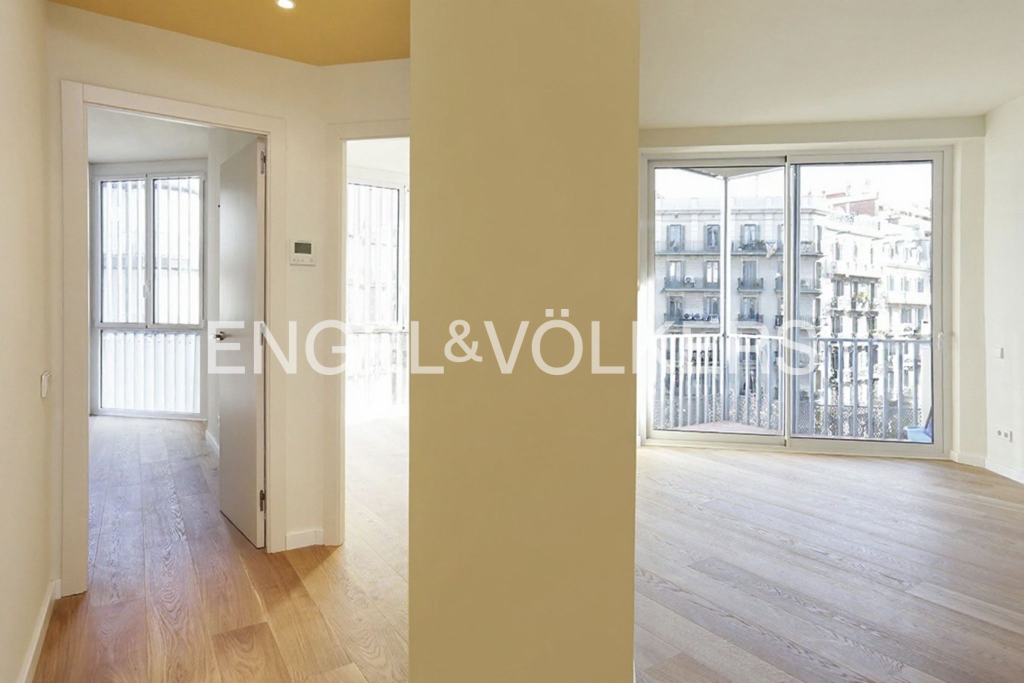 Habitación de Apartamento de alquiler en  Barcelona Capital con Aire acondicionado, Calefacción y Parquet