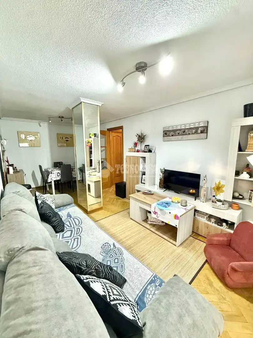 Sala de estar de Piso en venta en Madrid con Calefacción y Amueblado