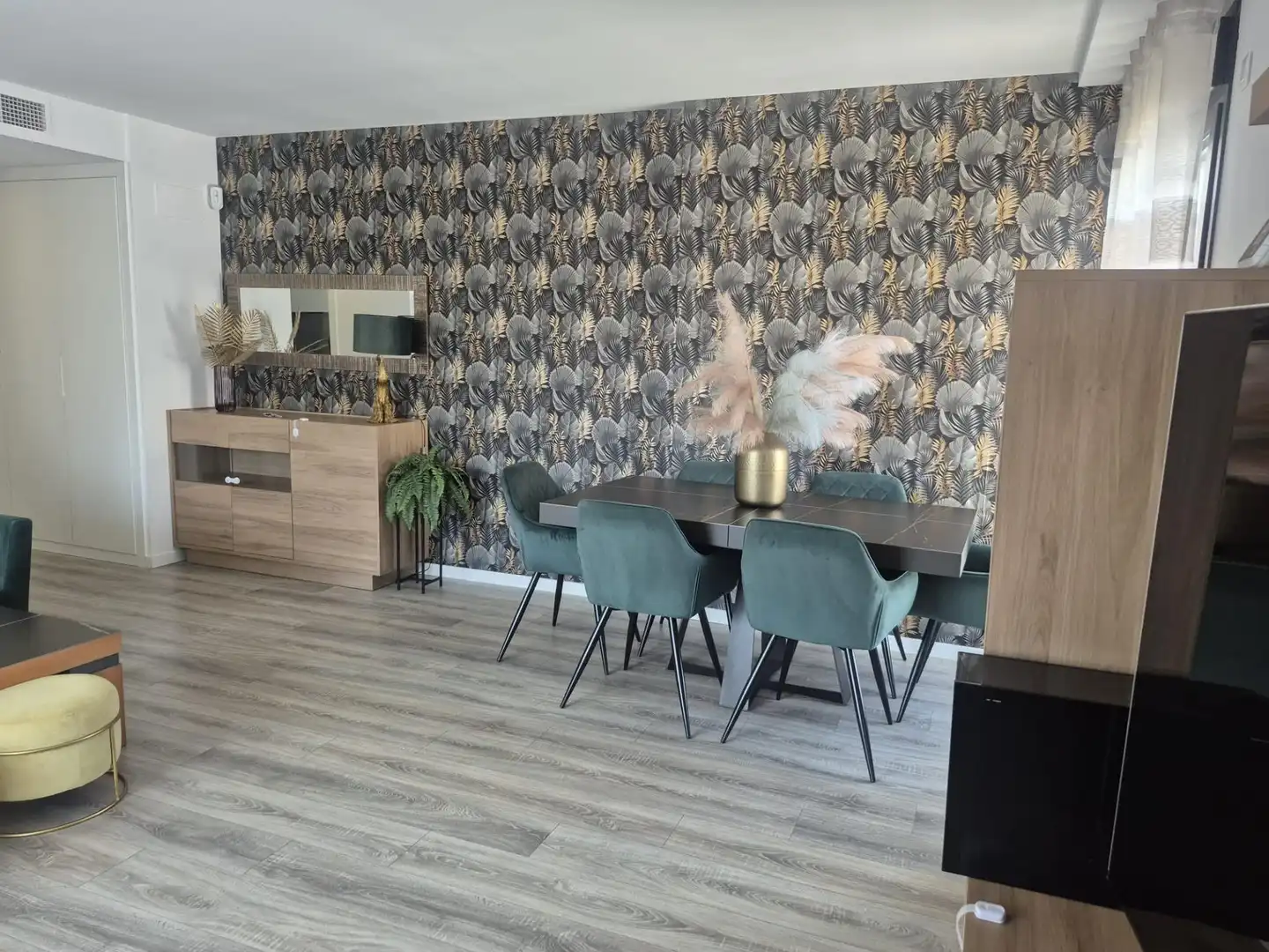 Comedor de Piso de alquiler en Alicante / Alacant con Aire acondicionado, Calefacción y Terraza