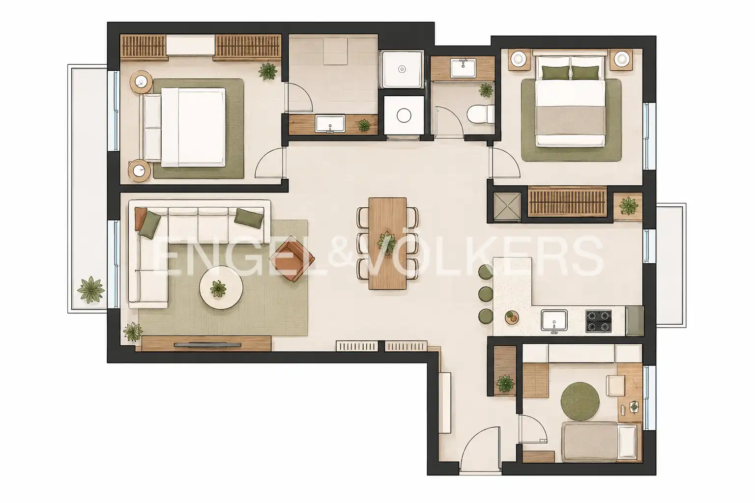Piso en venta en Valencia con Aire acondicionado, Calefacción y Amueblado
