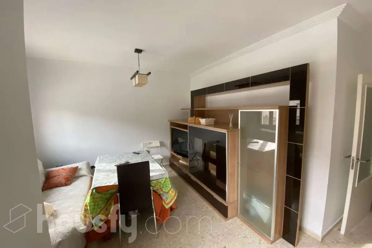 Esszimmer von Wohnung zur Miete in Sevilla mit Klimaanlage, Terrasse und Balkon