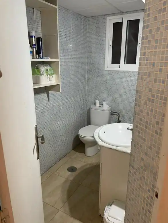 Bathroom of Flat for rent in Murcia  with Air Conditioner and Furnished