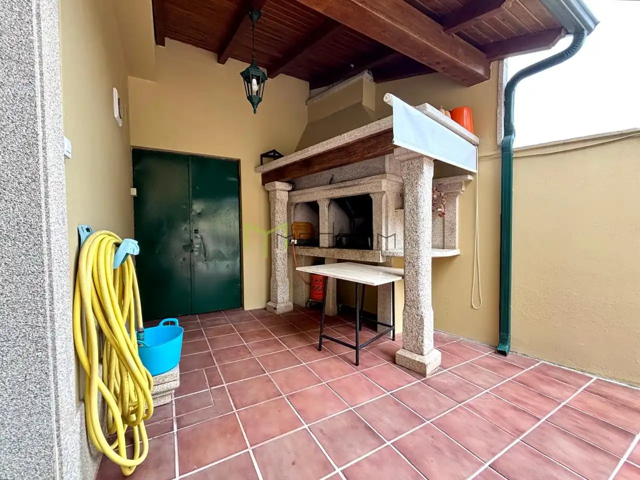 Cocina de Casa o chalet en venta en Ames con Calefacción, Jardín privado y Parquet