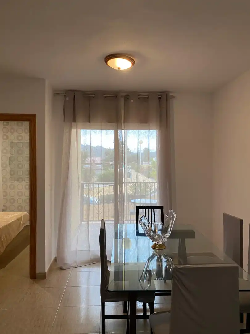 Comedor de Casa o chalet de alquiler en Mazarrón con Jardín privado, Terraza y Amueblado