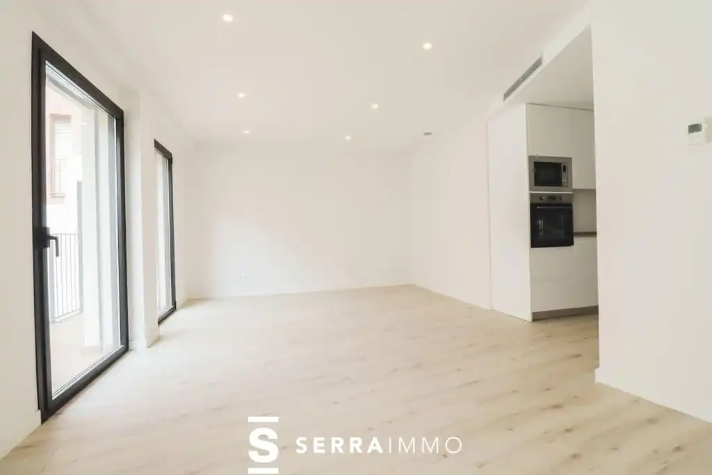 Sala de estar de Piso en venta en Vilafranca del Penedès con Aire acondicionado, Calefacción y Parquet