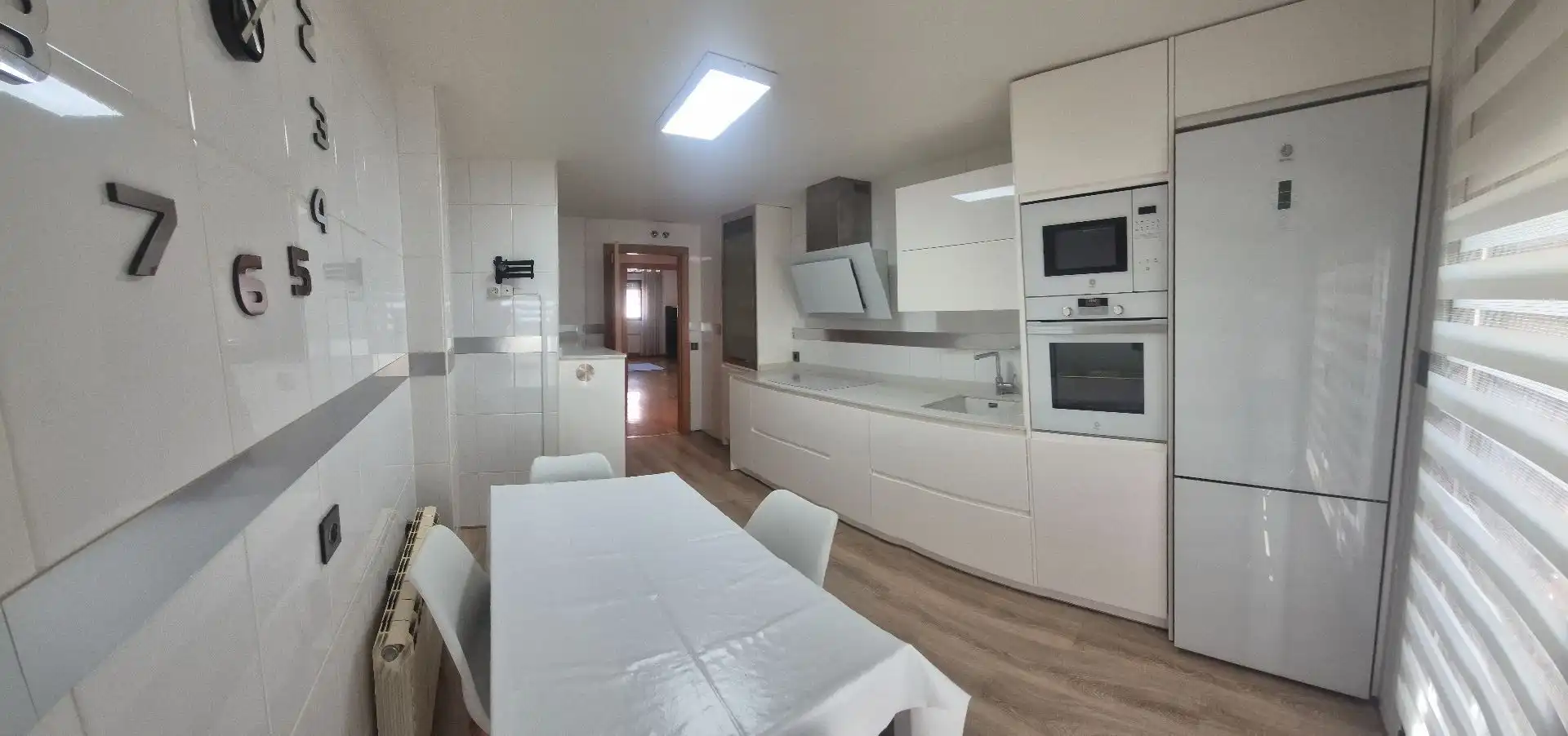 Kitchen of Flat for sale in Cistérniga  with Heating, Storage room and Furnished