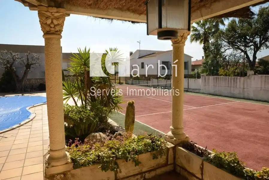 Garden of Houses for sale in Calafell  with Heating, Terrace and Storage room