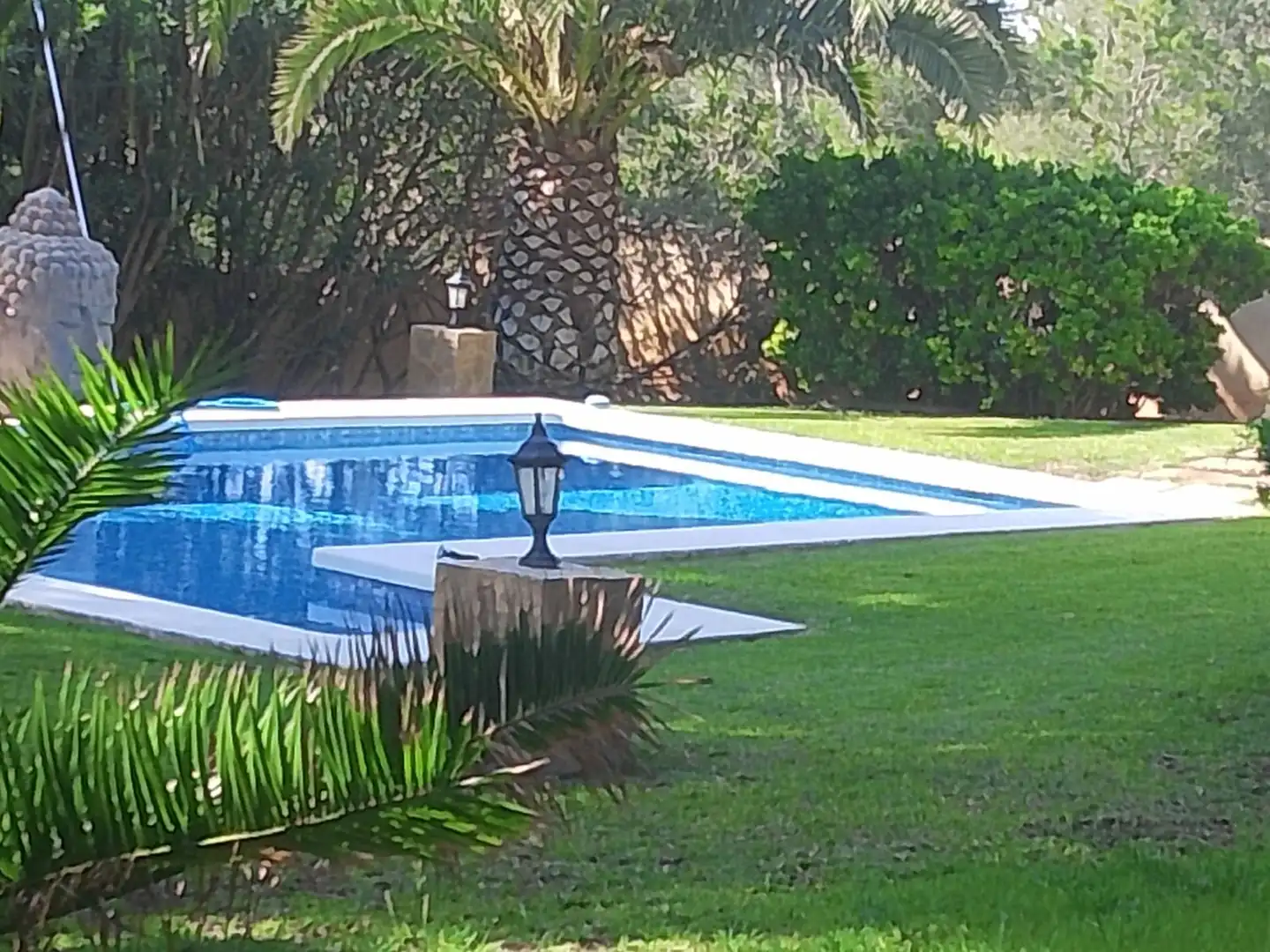 Piscina de Casa o xalet en venda en Tibi amb Aire condicionat, Jardí privat i Parquet