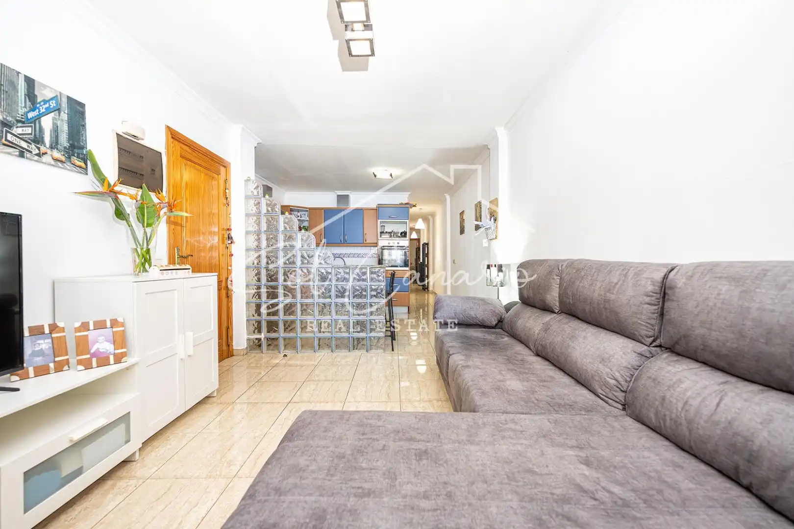 Sala de estar de Piso en venta en Telde con Amueblado