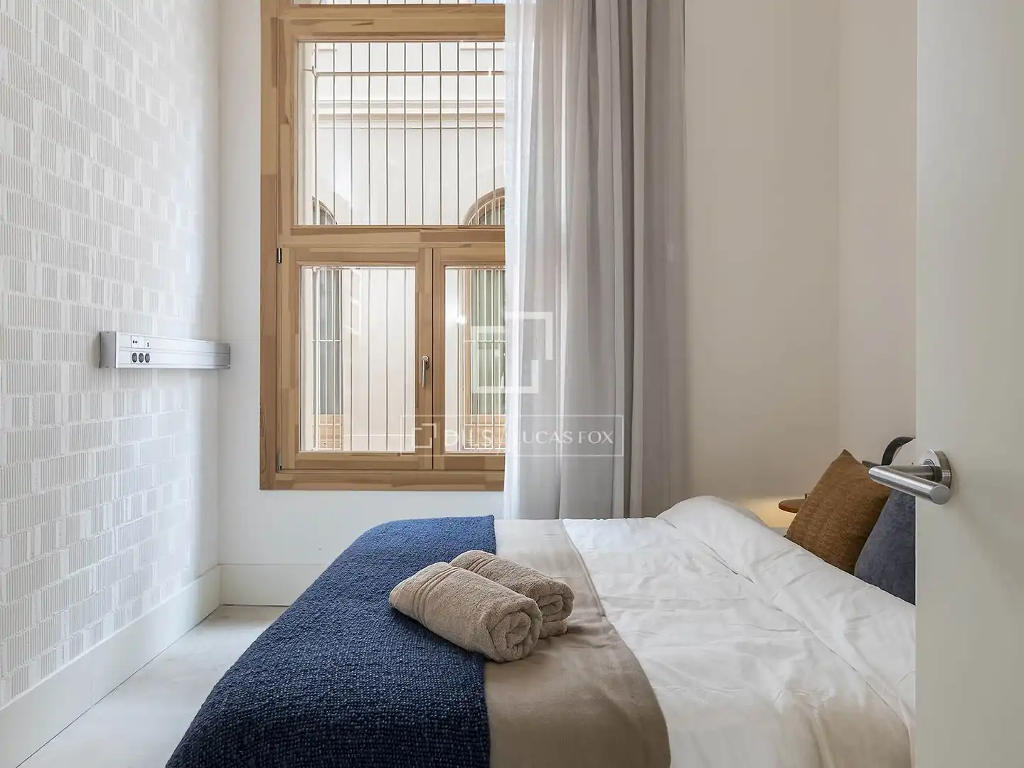 Dormitori de Loft de lloguer en Barcelona amb Aire condicionat, Calefacció i Parquet