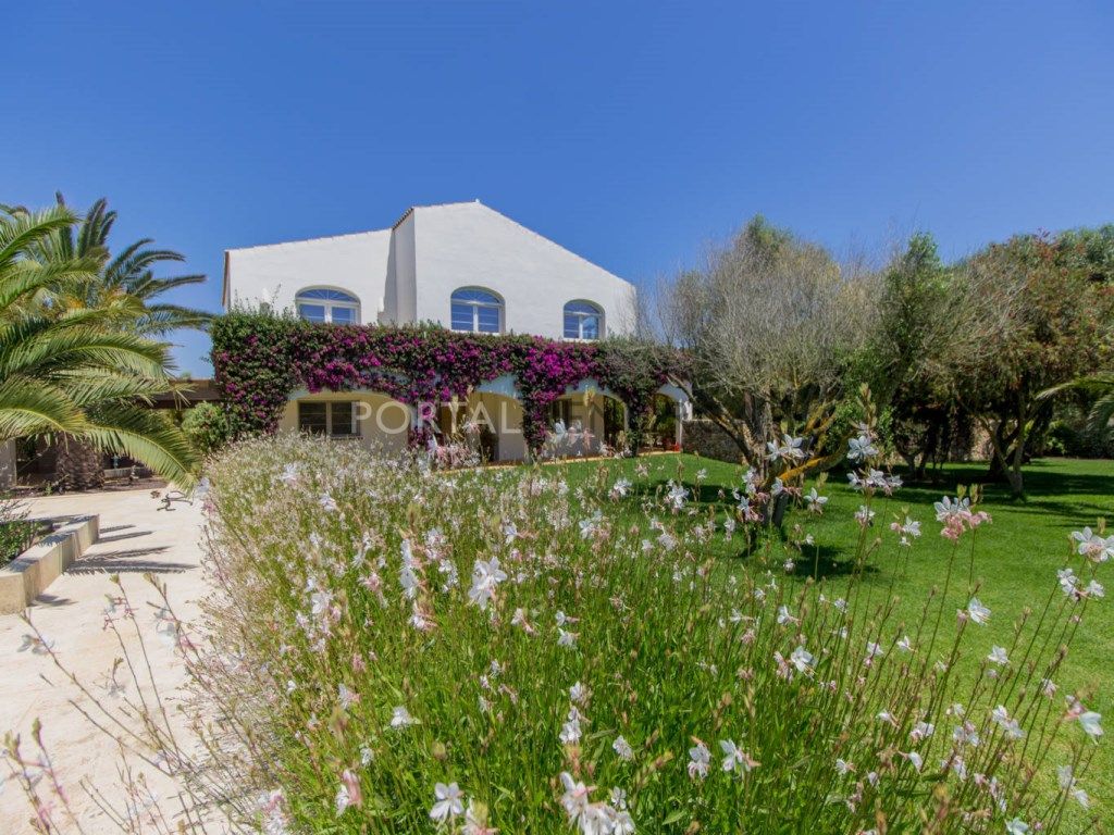 Jardí de Finca rústica en venda en Sant Lluís amb Aire condicionat, Jardí privat i Terrassa