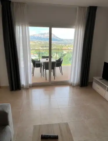 Balcony of Apartments for rent in Benitachell / El Poble Nou de Benitatxell  with Air Conditioner, Terrace and Furnished